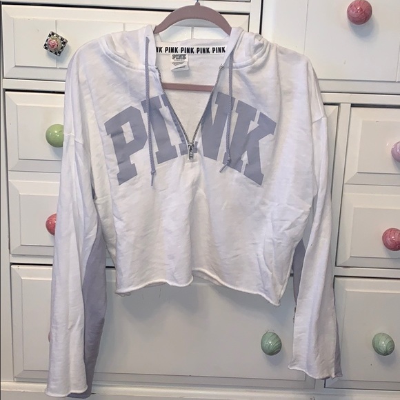PINK Victoria's Secret Tops - Victoria’s Secret Cropped Hoodie